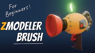 Beginner Introduction To ZModeler  ZBrush Tutorial [upl. by Gates]