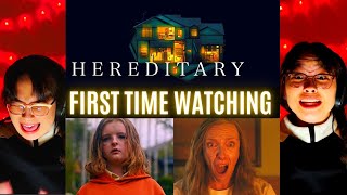 REACTING to Hereditary THIS RUINED MY BRAIN First Time Watching Horror Movies [upl. by Naujud]