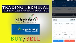 Angel Broking Full tutorial  TRADING TERMINAL for beginners  All features and tools explained [upl. by Roath]