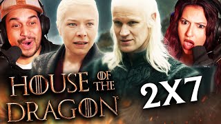 HOUSE OF THE DRAGON SEASON 2 EPISODE 7 REACTION  2X7  REVIEW amp DISCUSSION [upl. by Baiel]