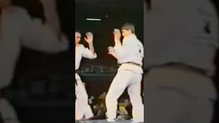 Dolph Lundgren Knocks Out man in Karate Tournament [upl. by Deroo389]