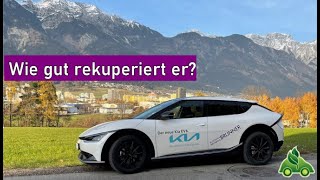 Kia EV6  Bergverbrauchs und Rekuperationstest [upl. by Candyce796]