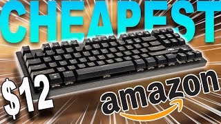 I Bought the Cheapest Keyboard on Amazon for 12 [upl. by Mcleod]