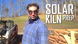 Solar kiln preparation  E111 [upl. by Krissy]