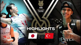 🇯🇵 JPN vs 🇹🇷 TUR  Highlights  Womens OQT 2023 [upl. by Eceeryt]