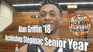 Alan Griffin ‘18 Stepinac Senior Year at Torrey Pines Holiday Classic [upl. by Asiluj]