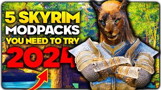 5 Skyrim Modlists You Need to Try in 2024 [upl. by Koralle]