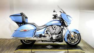 2017 Victory Cross Country Tour  Used motorcycle for sale at Monster Powersports Wauconda IL [upl. by Ailicec]