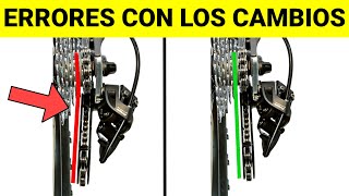 ESTOS ERRORES HACEN QUE TU BICICLETA NO CAMBIE BIEN 🚲 SALUD CICLISTA [upl. by Ettenoitna]