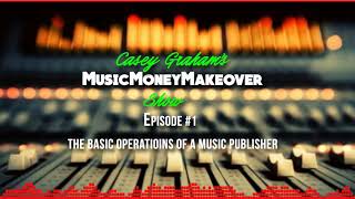 The basic operations of a music publisher  Music Money Makeover EP 1 [upl. by Ahron]