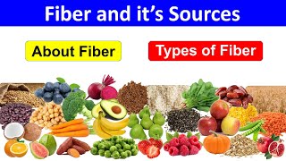 What is Fiber  Best Sources of Fiber  Soluble Fiber and Insoluble Fiber  Dietary Fiber [upl. by Duma]