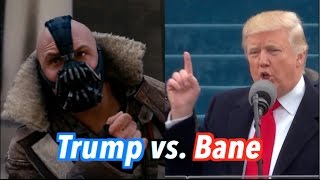 Trump vs Bane Inauguration Speech [upl. by Anawaj]