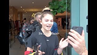 Thylane Blondeau talks about Blake Shelton being Beautiful  Subscribe [upl. by Nalliuq]