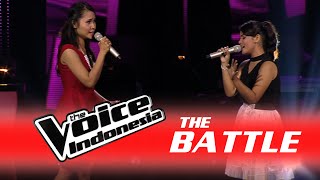 Monita Tirtasari vs Rimar Callista quotTerlalu Manisquot  The Battle  The Voice Indonesia 2016 [upl. by Holcman321]