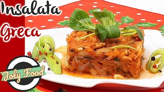 Insalata Greca di Verdure con Nasello  Ricetta di Natale di Jolanta Noto da Bake Off Italia [upl. by Elleirbag44]