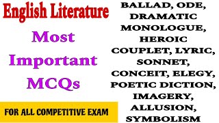 literary terms poetry  literary terms in english literature  literary terms in poetry [upl. by Rafat]