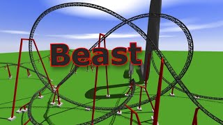 quotBeastquot POV  Gerstlauer Infinity Coaster  Ultimate Coaster 2 [upl. by Nalahs]