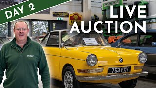 LIVE AUCTION  November Auction Day 2  Mathewsons Classic Cars Auction [upl. by Melia]