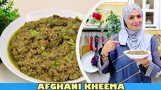 Afghani Mutton keema recipe by Cooking with Benazir [upl. by Imaon]