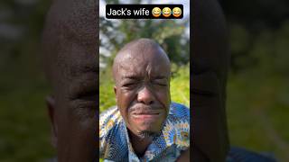 Jacks wife 😂😂😂 funny comwdy shorts [upl. by Rustice]