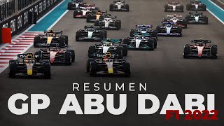 Resumen del GP de Abu Dabi  F1 2022  Víctor Abad [upl. by Nawuj747]