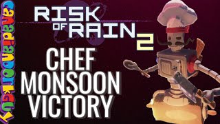 Chef Monsoon Victory  Risk of Rain 2 [upl. by Teirrah104]