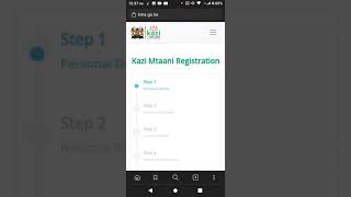 kazi mtaani climate resilience service program CRSP rgistration procedure [upl. by Lia]