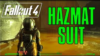 Fallout 4 1000 Radiation Resistance  Hazmat Suit Guide [upl. by Ardnaik]