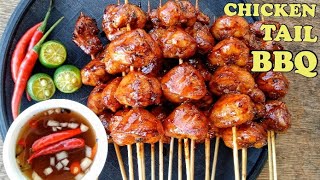 TRIPLE ANG KITA DITO 1 12 KILO CHICKEN TAIL BARBECUE PATOK NA PANG NEGOSYO RECIPE [upl. by Harmony]