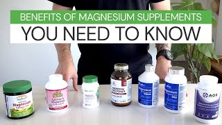 Benefits of Magnesium Supplements You Need to Know [upl. by Tanitansy]