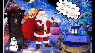 SANTAS GROTTO IN LONDON VLOG SPRINGTIME NURSERIES CREWS HILL FAMILY FUN [upl. by Ettegirb]