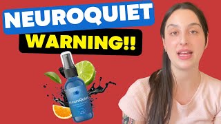 NEUROQUIET  ⚠️🛑WARNING🛑⚠️  Neuro Quiet Review  NeuroQuiet Reviews  Neuro Quiet Supplement [upl. by Frohman]