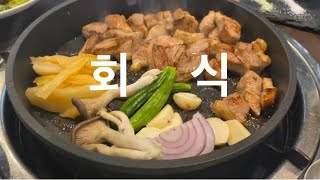 Vlog 고기에 집중하는 회식  집밥으로 여름보양해보자 [upl. by Helmut995]