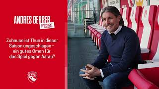 Interview mit Andres Gerber vor Aarau [upl. by Leerzej]