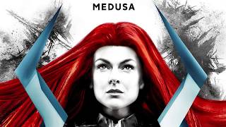 Serinda Swan quotMedusaquot talks Inhumans and super hero hair care [upl. by Themis246]