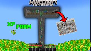 How To Make Mob Xp Farm In Minecraft PEBedrockJAVA 121 [upl. by Juli]