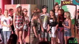 Strafkamp 8 afscheidsmusical 2018 groep 8 kindcentrum de Eik te Nieuwstadt [upl. by Suivatnad]