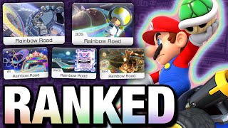 Whats The BEST Rainbow Road In Mario Kart 8 Deluxe [upl. by Airyk]