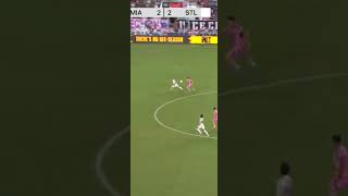 Lionel Messi Incredible Dribbles 5 Players 01062024 [upl. by Cerys]