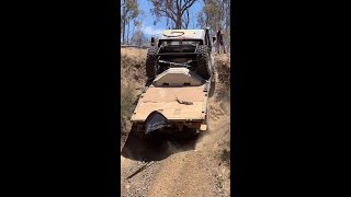 The U1700 Unimog making light work of Tred Hills at The Springs 4x4 Adventure Park in [upl. by Aelber]