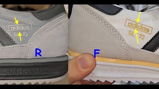 Real vs fake Adidas SL 72 trainers How to spot original Adidas SL 72 sneakers in 2024  2025 [upl. by Anived]