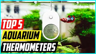 Top 5 Best Aquarium Thermometers for 2023 [upl. by Eicart385]