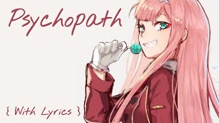 ♪ Nightcore Psychopath [upl. by Barger]