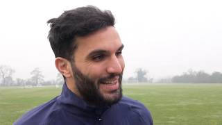 Hamza Bencherif prematch interview [upl. by Kcerb410]