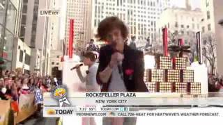 One Direction  What Makes You Beautiful  Live on the Today Show [upl. by Ibbie658]