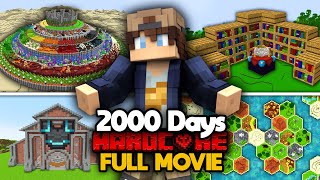 I Survived 2000 Days In Hardcore Minecraft FULL MOVIE [upl. by Darsie464]