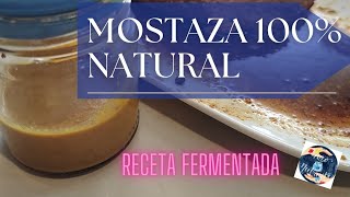 COMO HACER MOSTAZA CASERA fermentada y usarla [upl. by Naves238]