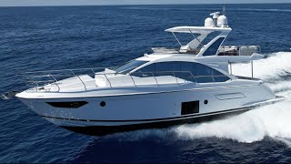 Gorgeous Azimut 50 Flybridge  Dream Yacht Available NOW  MarineMax Miami [upl. by Noivax675]