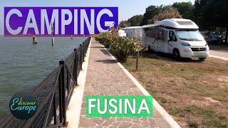 Camping  Campeggio Fusina  Venezia  Venice [upl. by Cthrine]