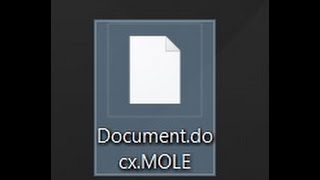 How to Remove MOLE File Virus  Restore Files APRIL 2017 [upl. by Rochester]